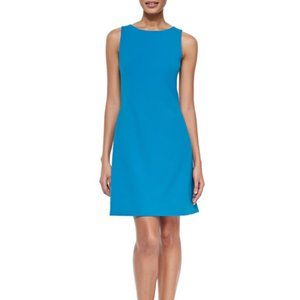 Theory Jemania Sleeveless Dress with Cutout Back